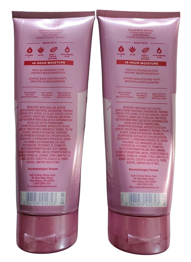 Bath & Body Works Après All Day Ultimate Hydration Body Cream 8 Ounces Pack of 2