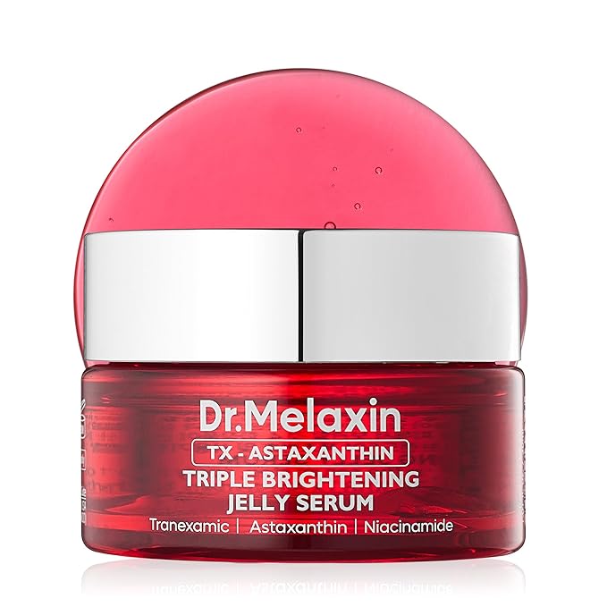 Dr.Melaxin TX Astaxanthin Triple Jelly Serum – TXA, Astaxanthin & Niacinamide Face Serum for Even Skin Tone, Radiance & Hydration