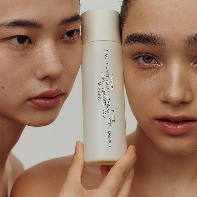 ONE THING CICA Ceramide Toner 8.45 Fl Oz | Centella Asiatica Soothing Calming Hydrating Facial Toner for Sensitive Dry Combination Skin, Barrier Repair Strengthening, Firming | Vegan Korean Skin Care