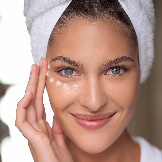 Luxe Diamond Caviar Eye Cream - Anti Aging, Lifting, Firming Crow's Feet, Dark Circles & Under Eyes Puffiness - Day & Night Anti-Wrinkle Collagen Cream - Vegan & Paraben-Free
