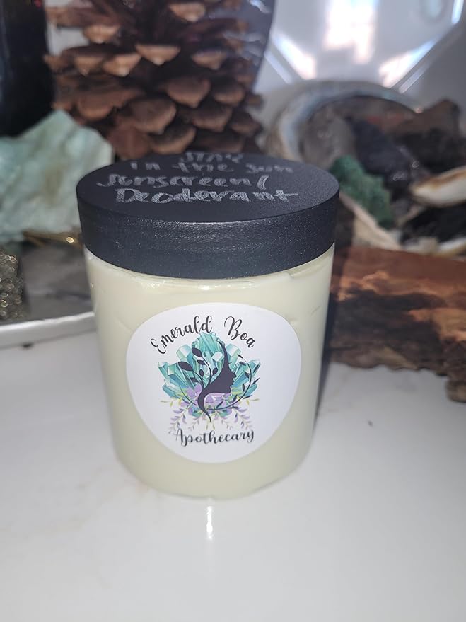 Natural Organic Sunscreen and Deodorant, Handmade