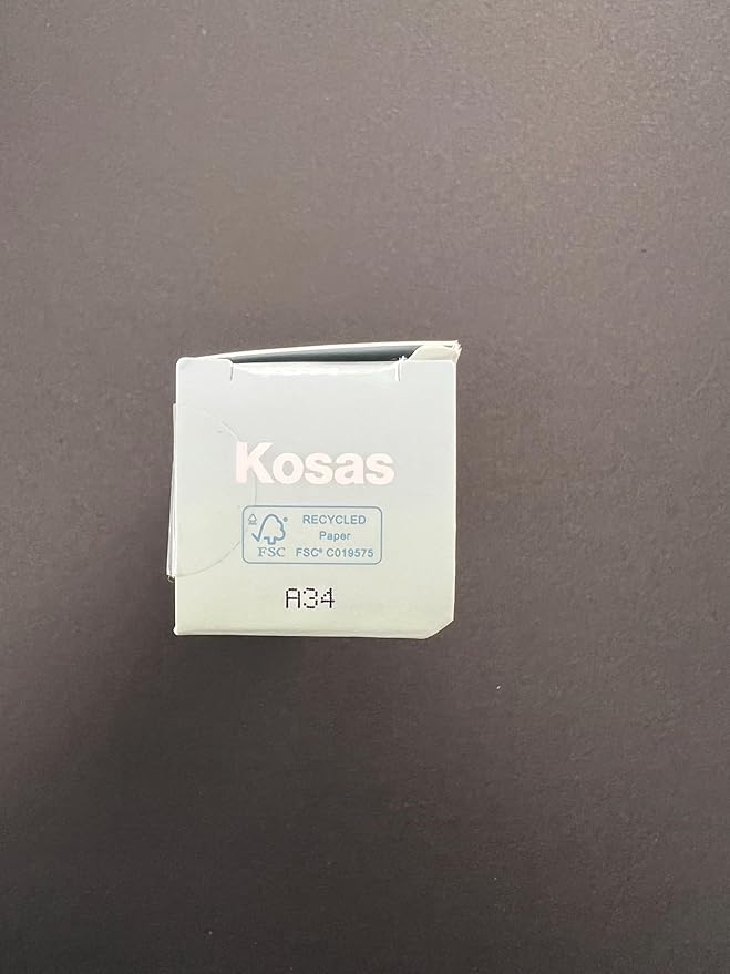 Kosas BB Burst Tinted Face Gel Cream - Supports Healthy Collagen, Smoothes Skin, Hydrates & Moisturizes - Lightweight Buildable Coverage - Medium Deep Warm 34, (1 Oz/30 ML)