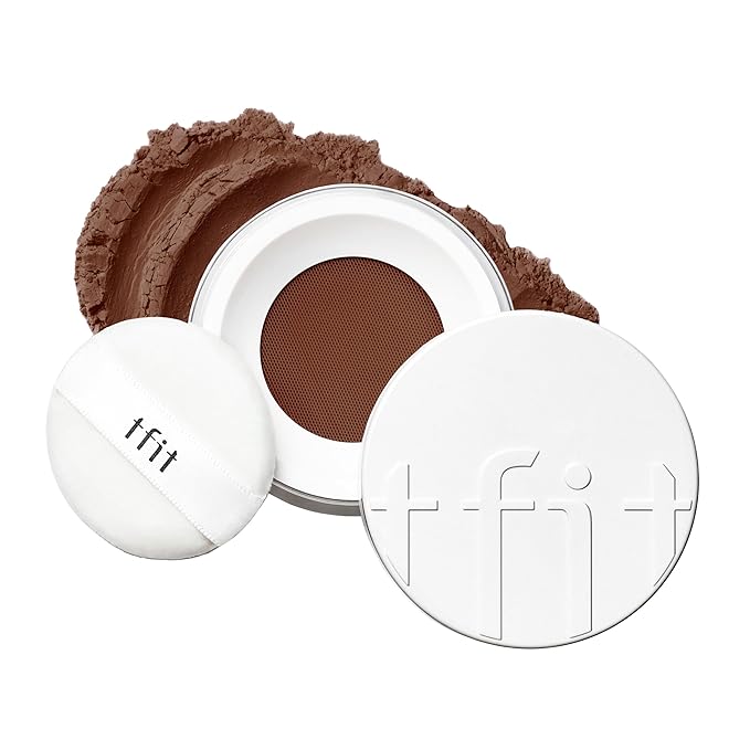 Translucent Set Finishing Powder - Sebum Control Face Loose Powder, Matte & Silky Finish, Lightweight, Long-lasting, Korean Makeup Setting Powder (2.3 Deep Beige, 0.24 Oz.)