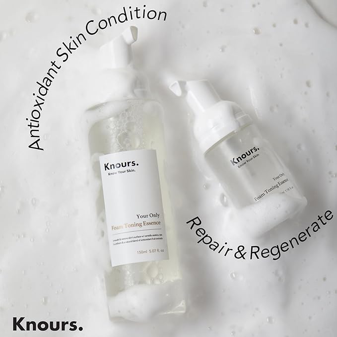 Your Only Soothing Essence Foam Toner, Soothing & Skin Rejuvenating with Centella (150ml 5.07 fl. oz.) Korean Skincare K-Beauty