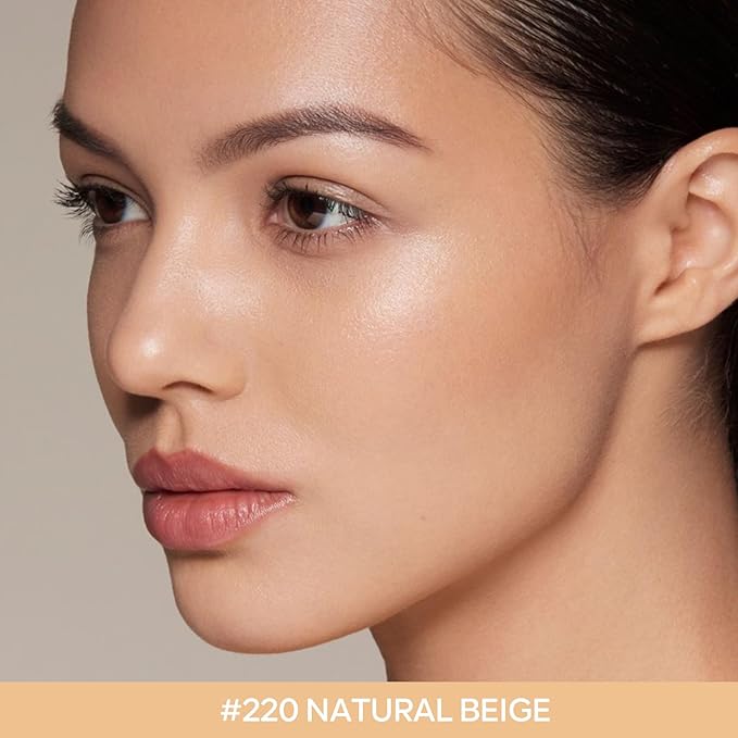 Skin Tint with SPF 40,24HR Tinted Mineral Sunscreen Serum with Zinc Oxide,Multi-use Tinted SPF Serum Foundation,Long Lasting Full Coverage Buildable Foundation-Natural Beige, 1 Fl Oz