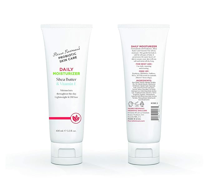 Pierre Freeman's Probiotic Skin Care Daily Moisturizer with Shea Butter and Vitamin E (3.3 oz.)
