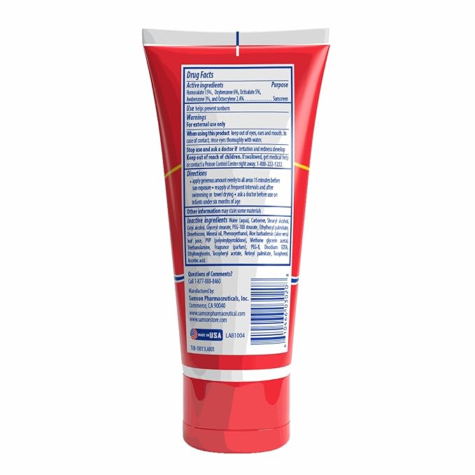 Sunscreen Pocket Travel Size SPF 50 | Moisturizing Face & Body Lotion w/Aloe Vera for Cooling Sensation | Works with Acne Prone Skin | UVA UVB Protection Sunblock | 1 oz | 12 Pack