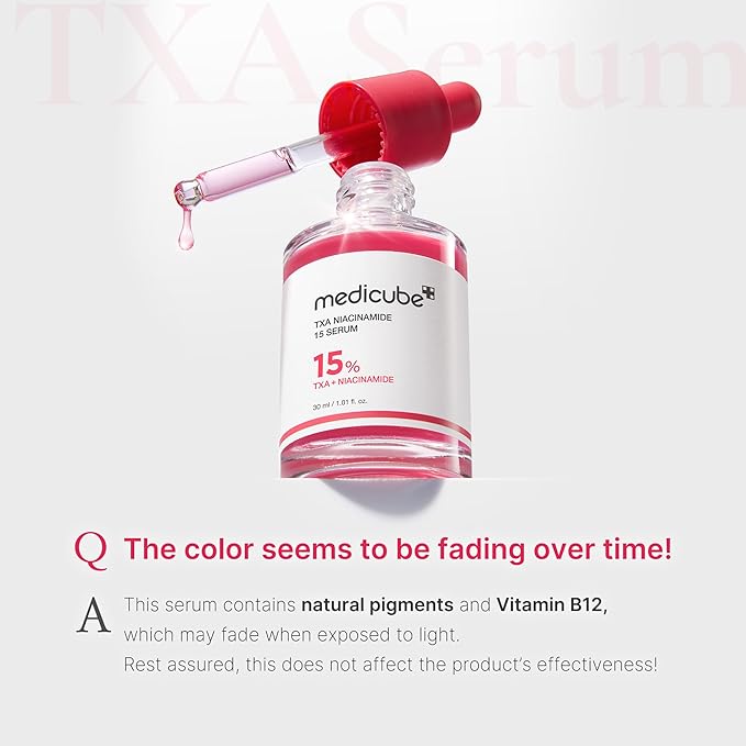 medicube Ultimate Clear Glass Skin Serum Duo: TXA + Niacinamide 15% Glow Facial Serum and PDRN Pink Peptide Serum for Uneven Skin Tone and Texture | Korean Skincare, Gifts for Women