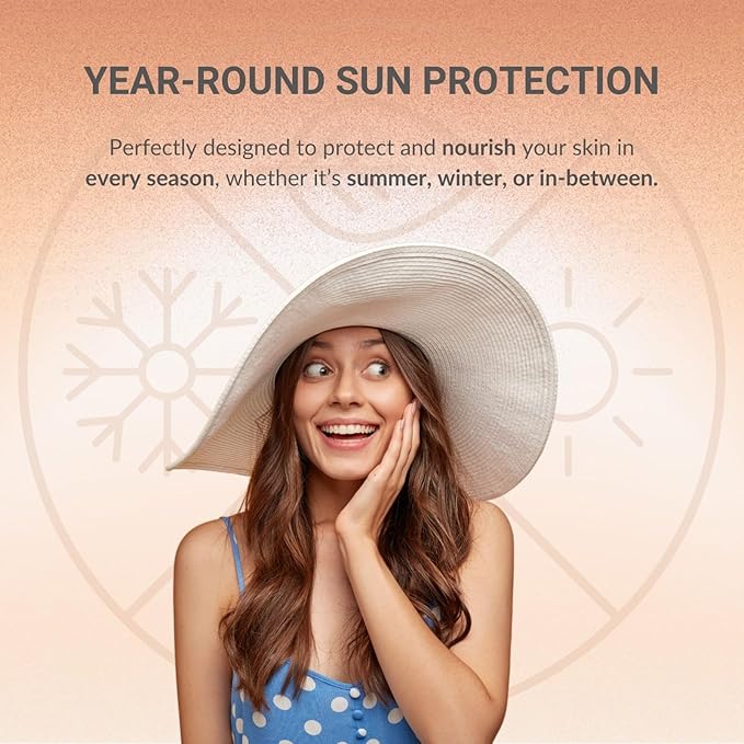 Sunscreen Face Sun Moisturizer SPF 50 UVA/UVB Protection Waterproof Sunscreen Skin Care 50ml, 2.5 fl.oz