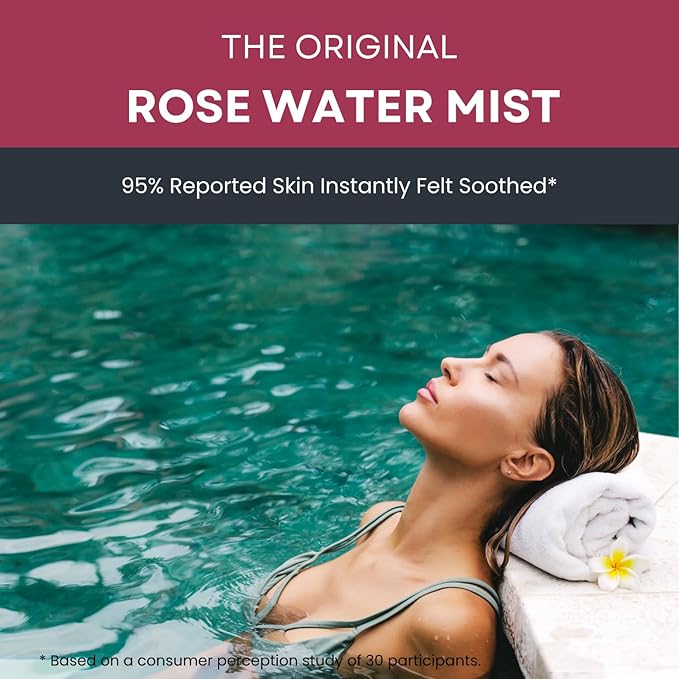 100% Pure Steam-Distilled Rose Water Toner (Gulab Jal) | Alcohol-Free Toner for Hydration, Radiance & Pore Tightening | Vegan, Clean Beauty | 200 ml