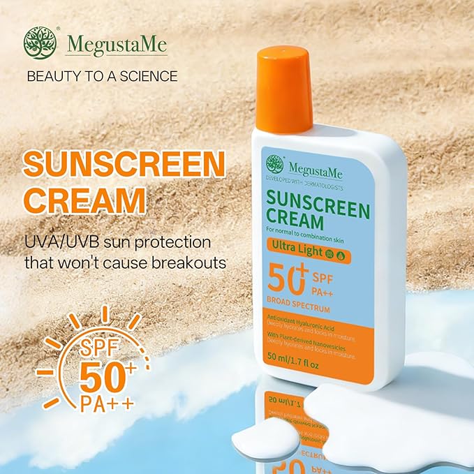 Beach Defense Sunscreen Stick SPF 50 PA++, Broad Spectrum Face & Body Sunscreen, Water Resistant Non-Greasy Sun Protection, Travel Size Outdoor Sunscreen Stick for Beach, 50ml/1.7fl oz