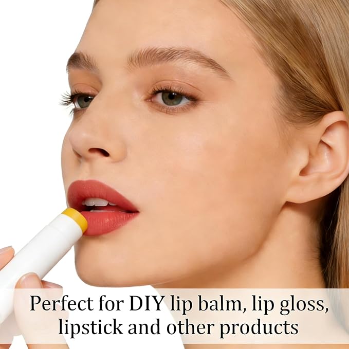 Value Pack of 100 Packs 5ml Empty Lip Balm Tubes, Leak-Proof Twist-Up Refillable Lipstick Containers for DIY Lip Balm，Lipstick, Lip Care Solid Perfume, Cosmetic Filling (5 Colors)