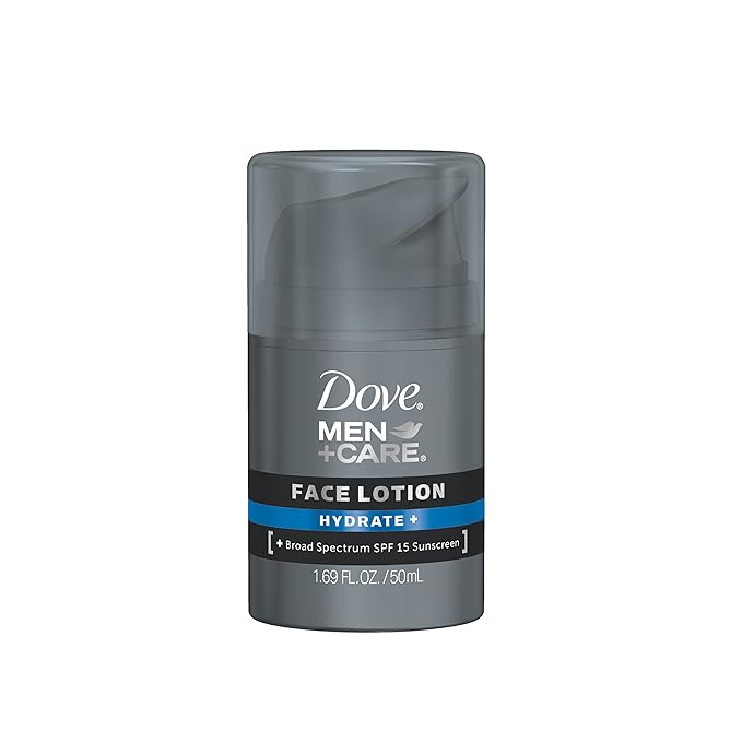Dove Men+Care Face Lotion, Hydrate Plus 1.69 Ounce