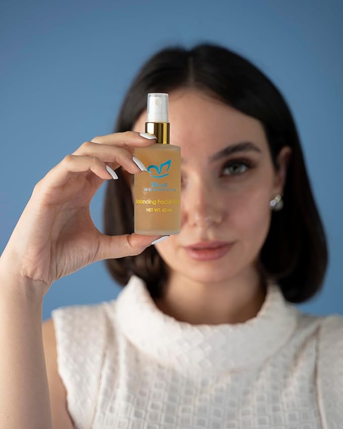 Blue Monarch Skincare Balacing Facial Toner: Balances, Tones, and Calm Stressed Skin. for All Skin Types, All-Natural Ingredients, Cruelty-Free, Toxin-Free (60 ml)