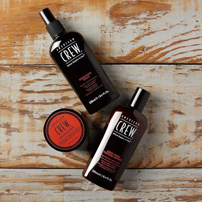 American Crew Men's Hair Texture Lotion, Like Hair Gel with Light Hold with Low Shine, 8.4 Fl Oz (Pack of 4)