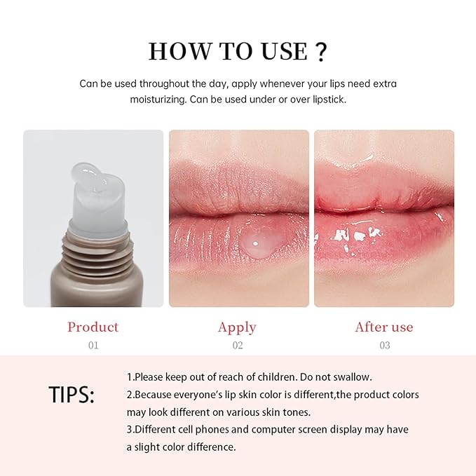 Summer Special Lip Butter Balm - Ultra-Hydrating, Nourishing Lip Care with Natural Ingredients, Shea Butter & Olive Butter, Soothes & Softens Dry Lips (#3 lced Coffee)
