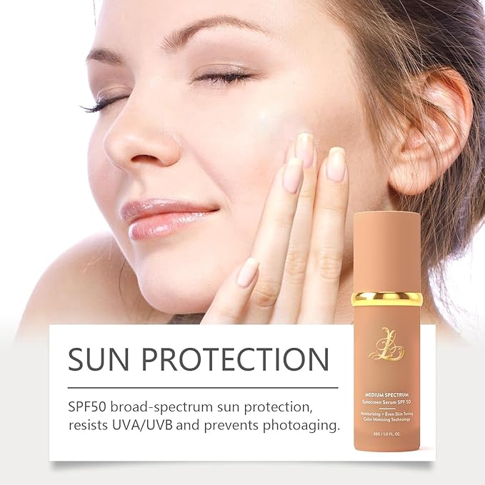 Foundation 4 In 1 Liquid Foundation, Long Lasting Waterproof, Spf 50+,& Longwearing & Waterproof, Hydrating Color Changing Foundation Light Spectrum for Gym, Sport (2pc)