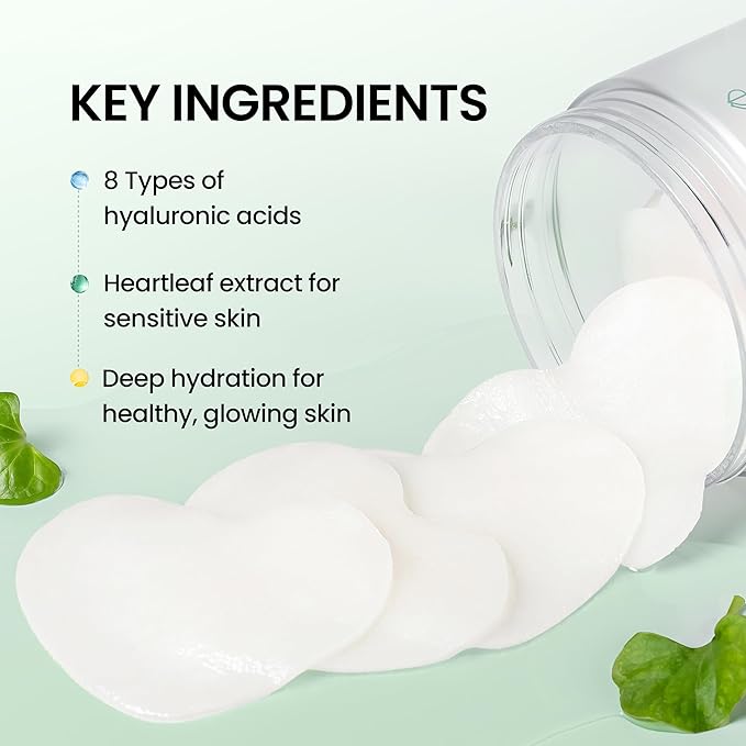 NEOGEN DERMALOGY Real Heartleaf Soothing Daily Pad, Heartleaf Toner Pad/40Pads