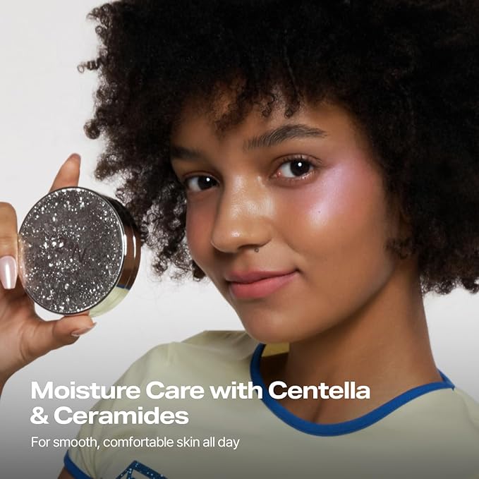 2aN Gleaming Tension Cushion Foundation Pact, Korean Cushion Foundation Makeup, Lightweight & Buildable Coverage with Ceramides and Centella Asiatica (#27 Soft Amber, 0.45 oz)