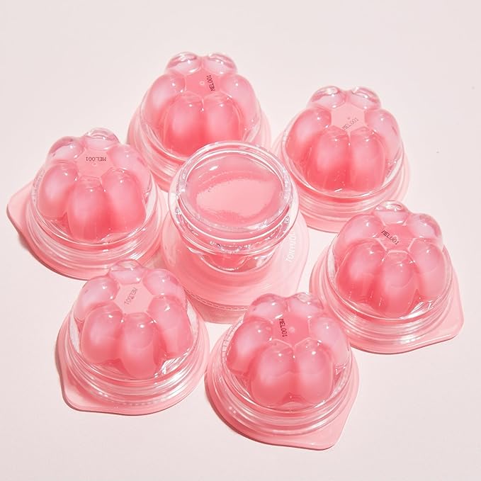 TONYMOLY Jelly Lip Melt, Korean Gloss, Moisturizing, Hydrating & Nourishing Lip Balm Treatment, Watermelon 0.31 oz