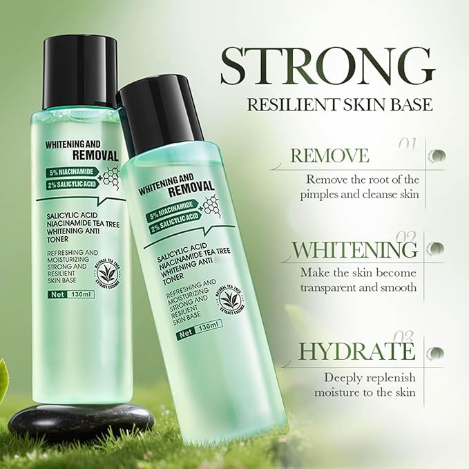 Salicylic Exfoliating Face Toner For All Types Daily Pore Care Oil Control 130ml