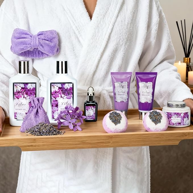 Mothers Day Gifts for Women 17-Piece Bath and Body Gift Set for Mom - Luxury Spa Gift Basket, Pampering Bath Set | Valentines Day, Birthday Gifts, Christmas Perfect Holiday Gift for Her