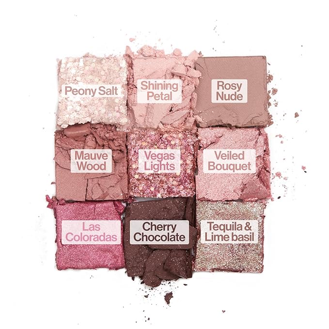 UNLEASHIA Glitterpedia Eye Palette NO.5 All of Dusty Rose