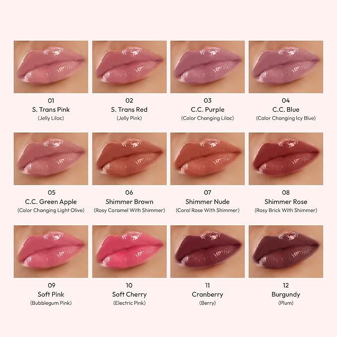 KISS NEW YORK Frozen Jelly Lip Balm Pen, High Shine Lip Gloss for Sheer Tint, Hydrating Melting Lipstick With Hyaluronic Acid, Cooling Effect With Menthol, Non-Sticky & Long Lasting (Shimmer Rose)
