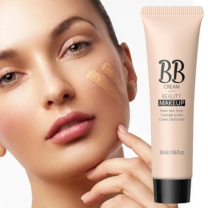 30ml Moisturizing BB Cream Foundation For Makeup | Nourishing Lotion, Sunlight Blocking Cosmetics - Helps To Improve Skin Texture & Radiance(C#)