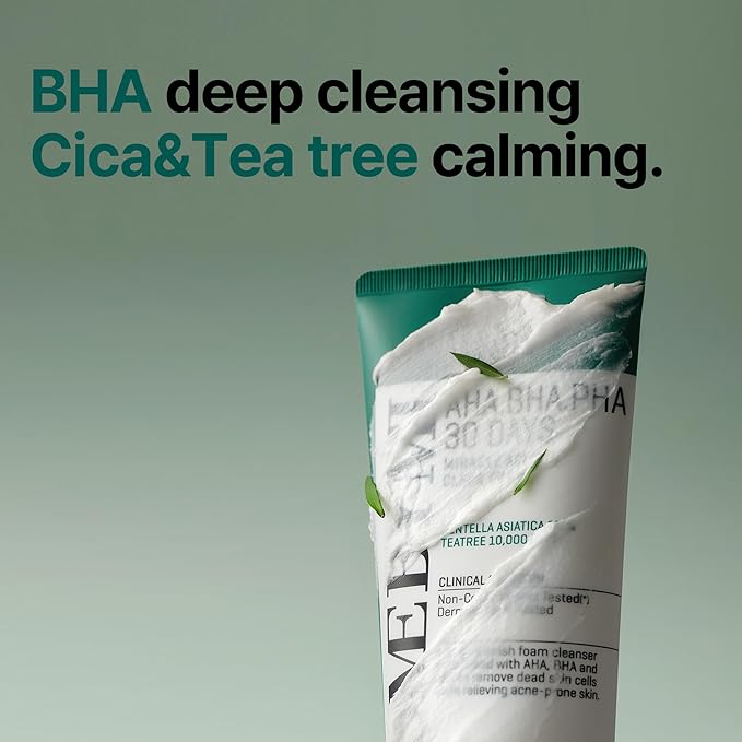 SOME BY MI AHA BHA PHA 30 Days Miracle Acne Clear Foam & 2EA Miracle Toner