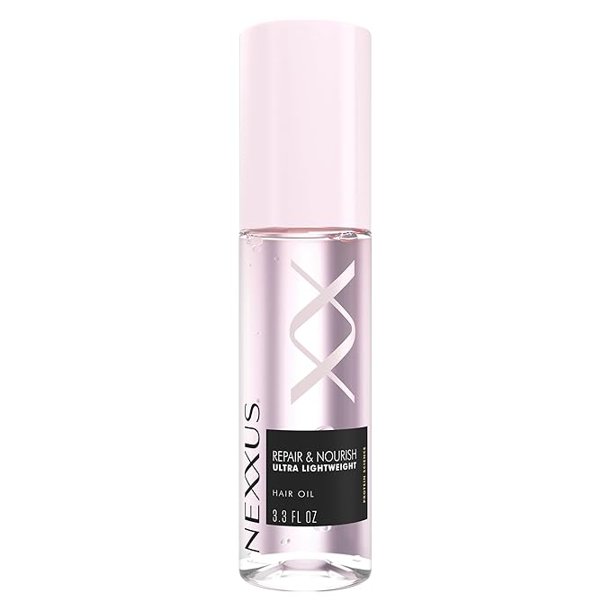 Nexxus Styling Hair Care Hair Oil Repair & Nourish Ultra Lightweight Hair Oil, Powered by STYLEPROTECT Technology 4 oz
