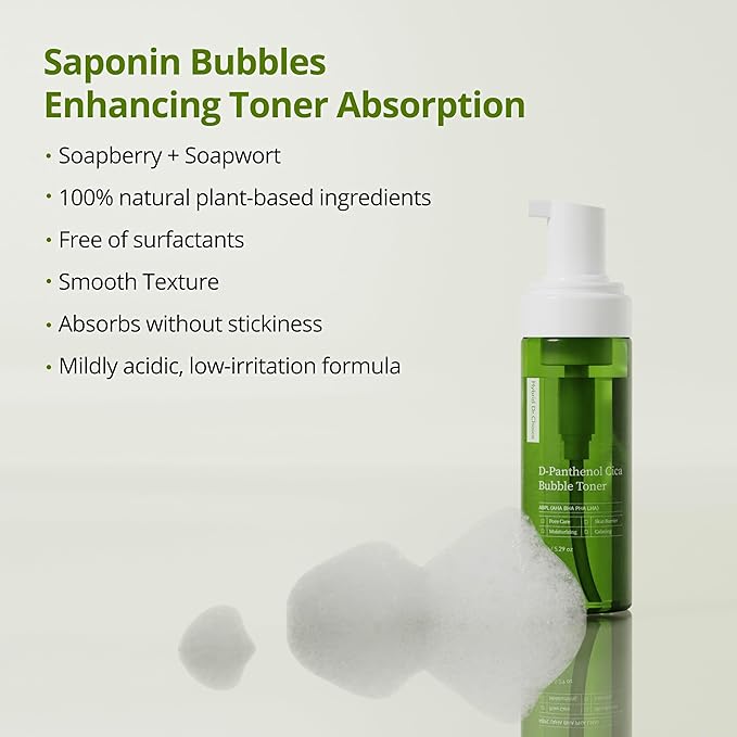 Hybrid Dr.Choice D-panthenol CICA All-Purpose Bubble Skin Toner 150ml AHA BHA PHA LHA Pore Sebum Care Natural Plant Extracts Bubble German Dermatest Excellent