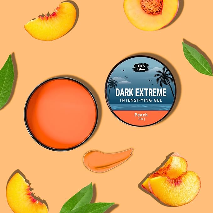 Tanning Gel, New Dark Extreme Intensifying Tanning Accelerator Sunbed Cream Self Tan Body Care Lotion(Peach Flavor)