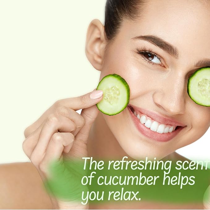 by.H Pure Cucumber Gel Organic Pouch (30 PC) - Skin Care Cucumber Cooling Gel with Extracts for Sunburn and Soothing Relief | Food Grade Non-Sticky Formula for Sensitive Skin