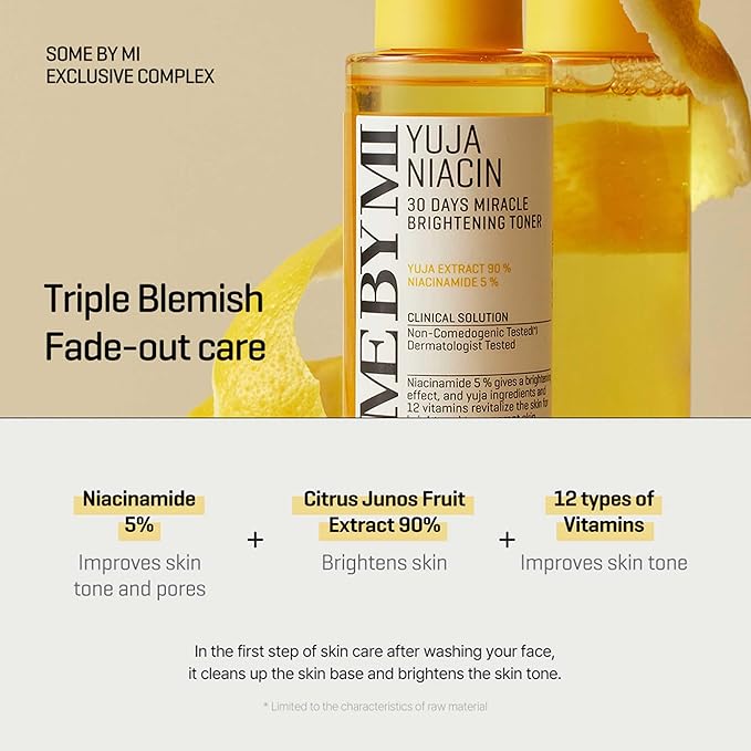 SOME BY MI Yuja Niacin Anti Blemish Serum & Toner