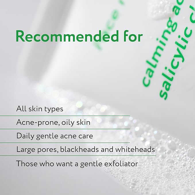 Face Republic Skin Prep Set for Oily Skin - AHA/BHA Toner + Calming Acne Salicylic Cleanser | Cleanse & Clarify | for Oily, Acne-Prone Skin
