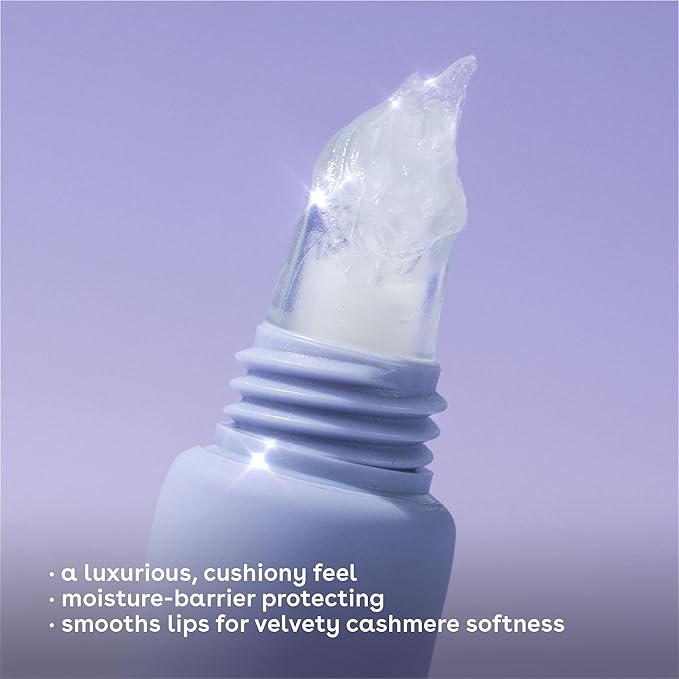 eos Cashmere Lip Butter - Vanilla Cashmere, Plumping Peptides, Smoothing, eos Lip Butter, Shea Butter, Lip Mask & Moisturizer, Soft, 0.35 fl oz (Pack of 2)