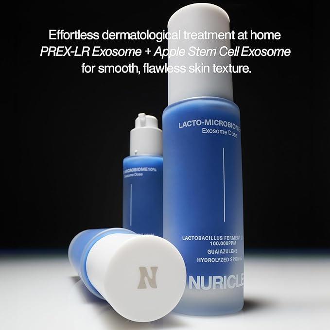 LACTO-MICROBIOME 10% Exosome Dose 30ml (1.014fl.oz) Exosome Korean Serum for Pores, Blackheads & Skin Texture – Korean Skin Care