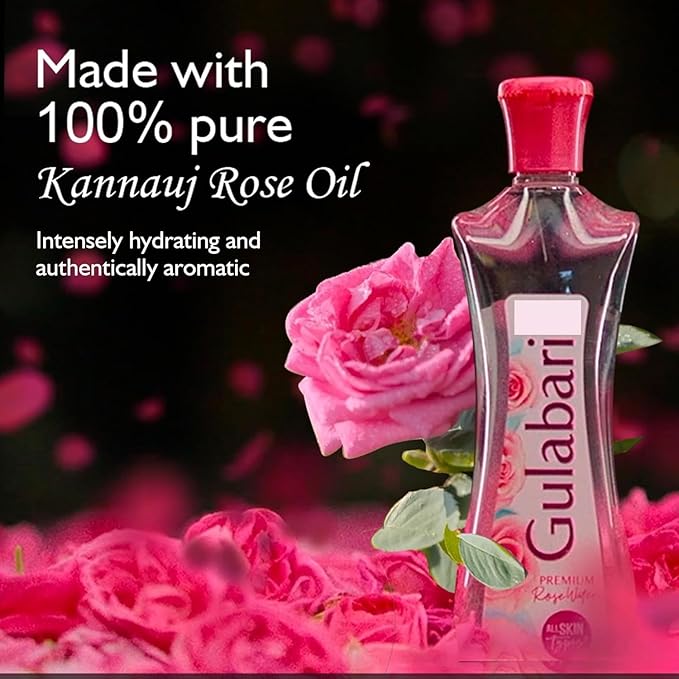 Premium Rose Water Face Toner - 120ml | No Paraben | Alcohol Free | Cleanses, Hydrates & Moisturises | Balances & Restores Skin's pH Levels | For All Skin Types