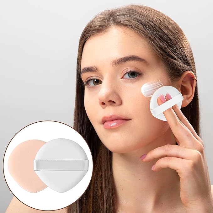 8Pcs Air Cushion Makeup Puffs for Foundation Concealer and Powder Korean Makeup Sponge Puff Teardrop Mix Setting Make Up Cushion Puffs Foundation Sponge for Liquid, Cream, and Powder
