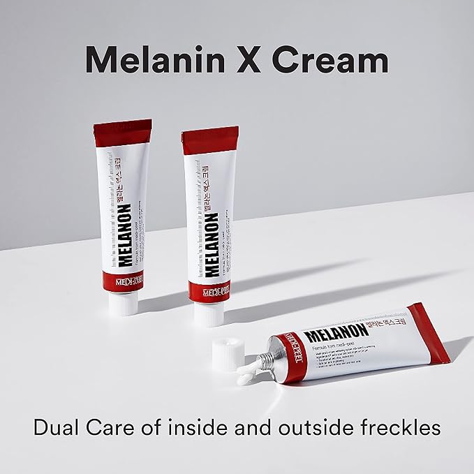 Medi-Peel Melanon X Cream 1.01 fl oz, Reduce Dark Spots, Anti-Aging, Spot Cream, Spot Treatment, Skin Trouble Care, Brightening, Moisturizing, Blemish & Freckles, Korean Skin Care