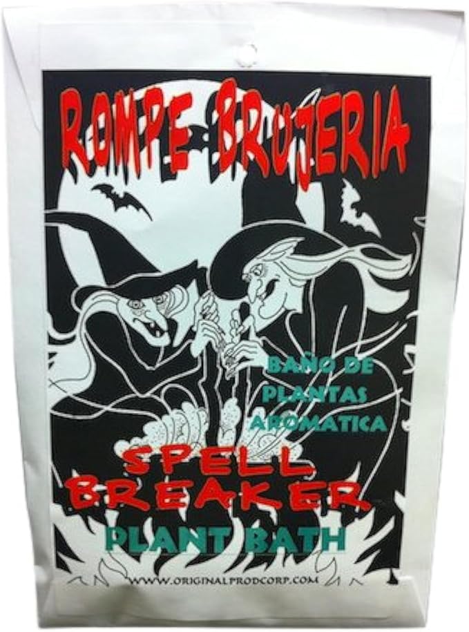 Original Botanica Spell Breaker Rompe Brujeria Herb Bath Spiritual Cleansing Body Wash Ritual Negative Energy Protection Herb Purification Curse Removing Jinx Remover Spell Removal