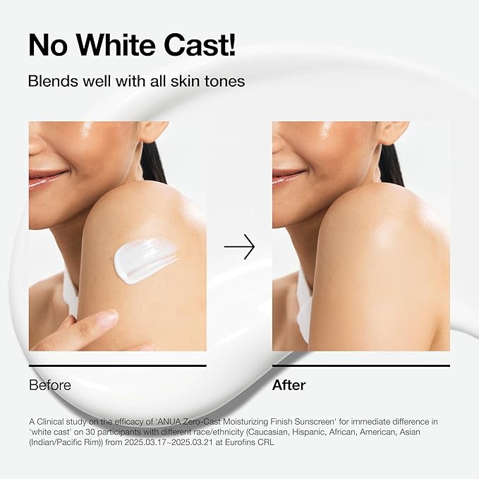 Anua Ultimate Glow Protection Duo, Zero-Cast Moisturizing Finish Sunscreen + Niacinamide 10 + TXA 4 Serum, SPF 50,No White Cast, Facial Serum for face, Korean skincare Set