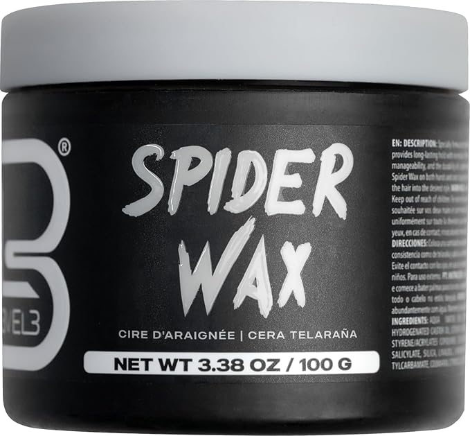 L3 Level 3 Spider Wax - Long Lasting and Strong Hold Improve Your Hair Volume and Texture