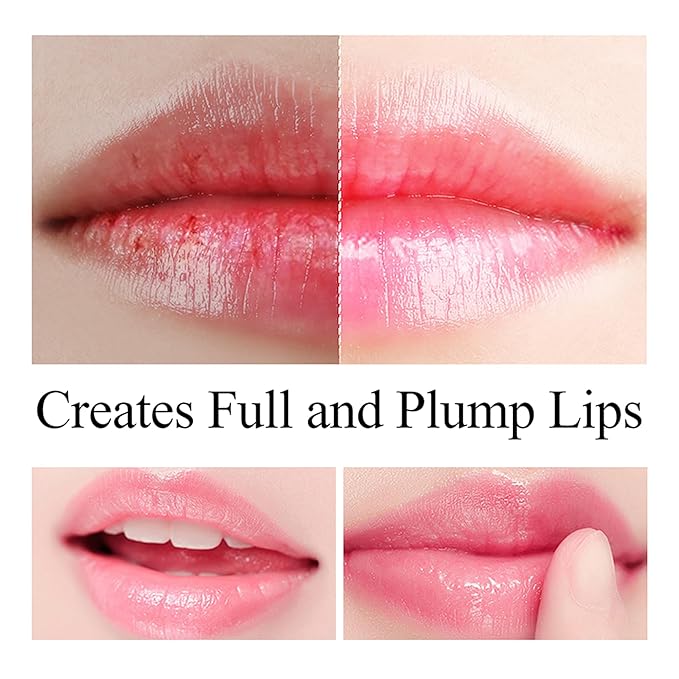 Hyaluronic Acid Lip Balm, Long-lasting Moisturizing Lips, Lip Care Daily Use Lip Balm (New Packing) (Hyaluronic acid)