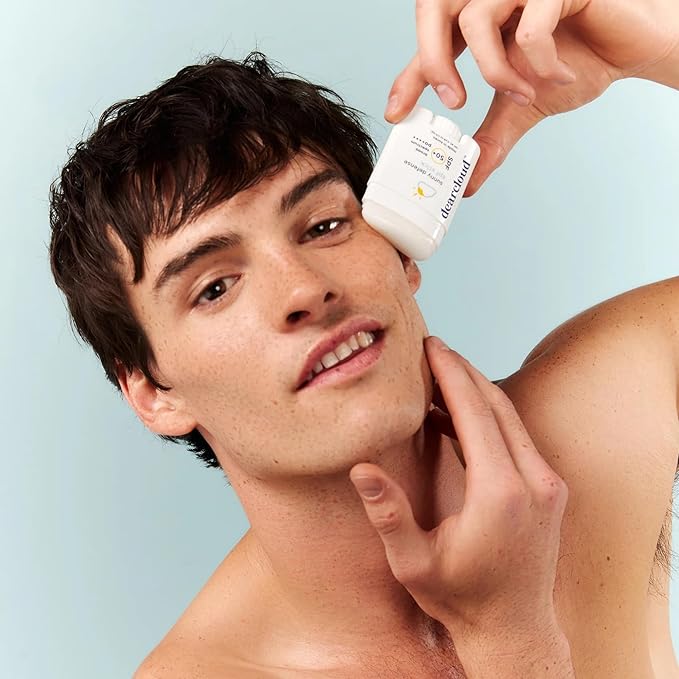 dearcloud Sunny Defense Sunscreen Stick SPF 50+ PA++++ – Korean Sunscreen for Face & Travel Size (.68 oz)