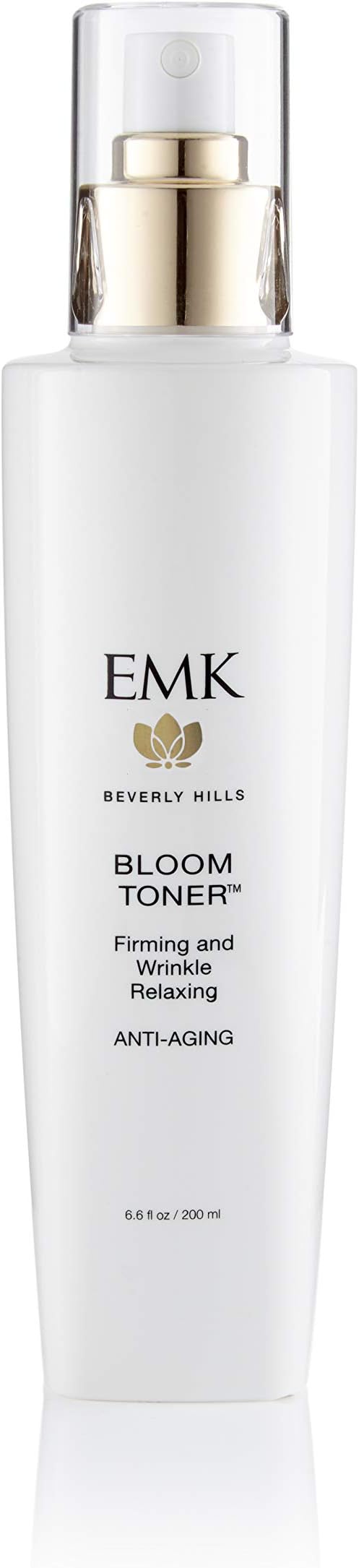 EMK Bloom Toner - Facial Toner with Hyaluronic Acid, Shitake Mushroom, Reishi Mushroom, and Ginseng Root - Hydrating, Detoxifying, Anti-Aging - Plant-Based, Hypoallergenic, Paraben-Free