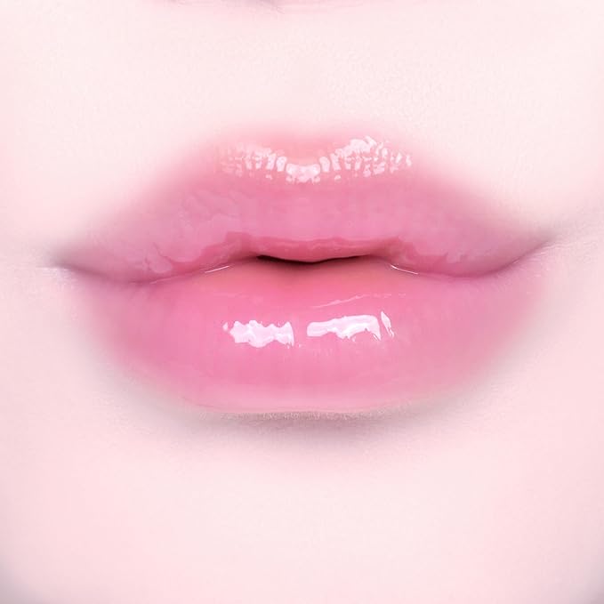 DINTO Official Overlord Lip Glaze 331 Lip Gloss | Korean Cosmetics | Vegan | Moisturizing Gloss | Glass Lip | Long Lasting Color | High Density (331 Pantoufle de verre)