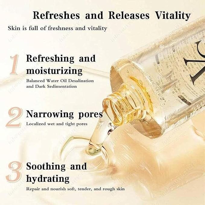 VC Toner Korean, 500 ml VC Toner Refreshing Hydrating Rejuvenating Wet Compress Moisturizing Water Lotion (1)