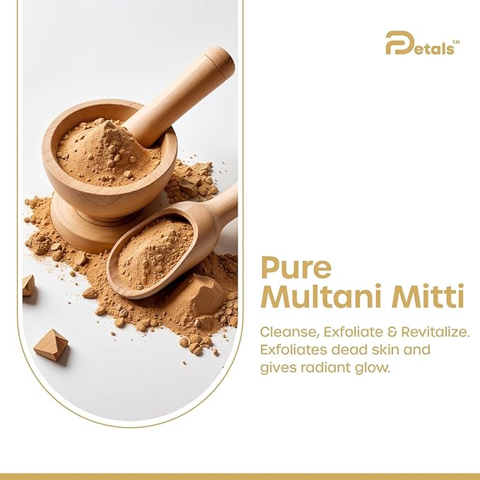 DPetals Rose Water & Multani Mitti Face Pack Combo – 100% Pure & Natural | Skin Brightening | Pore Tightening & Hydration | Clay Mask + Toner | For All Skin Types (100ml + 100g)